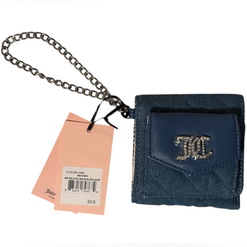 Denim chain Juicy wallet